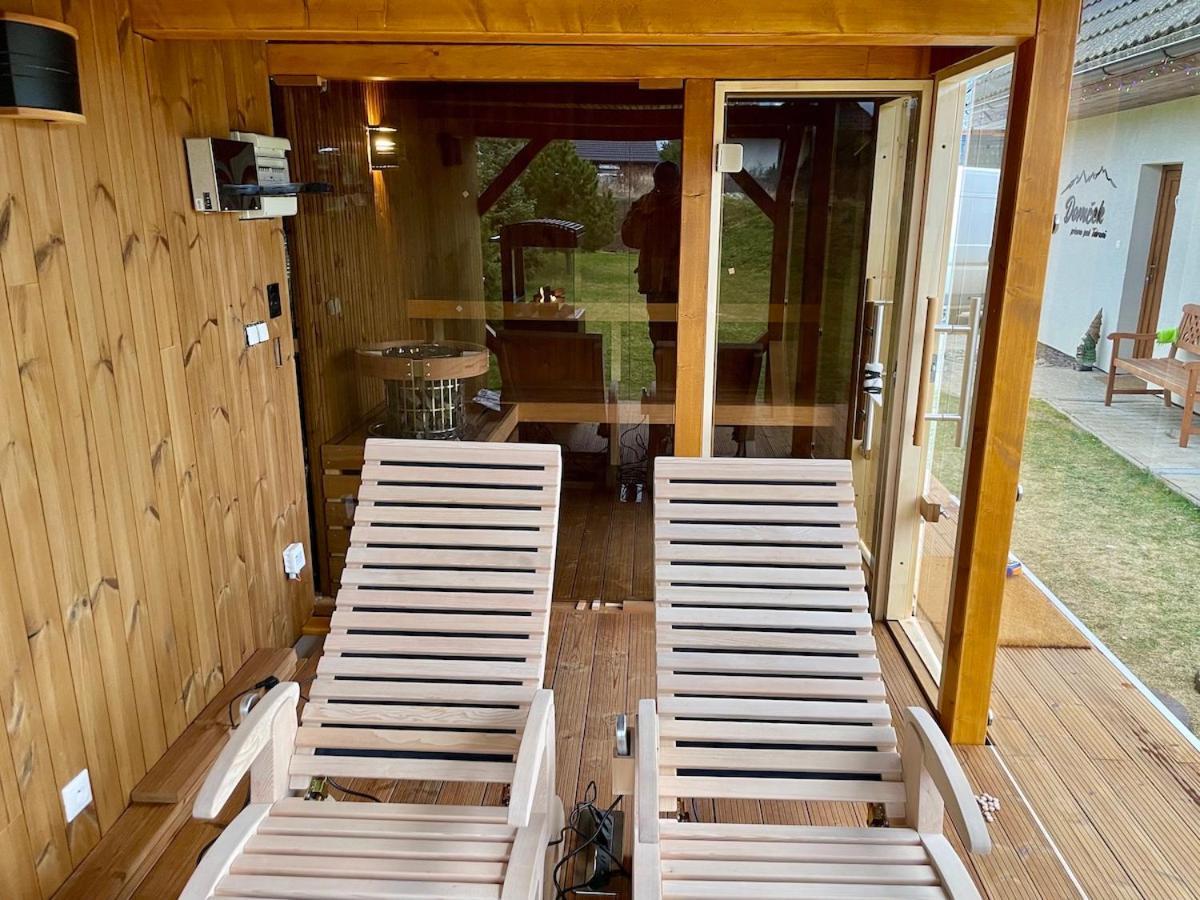 Domcek & Sauna Garden Stará Lesná Eksteriør bilde